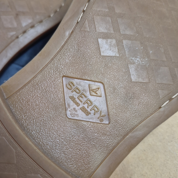 Sperry Sky Blue Suede Slip-Ons 2709/380 - Picture 6 of 13